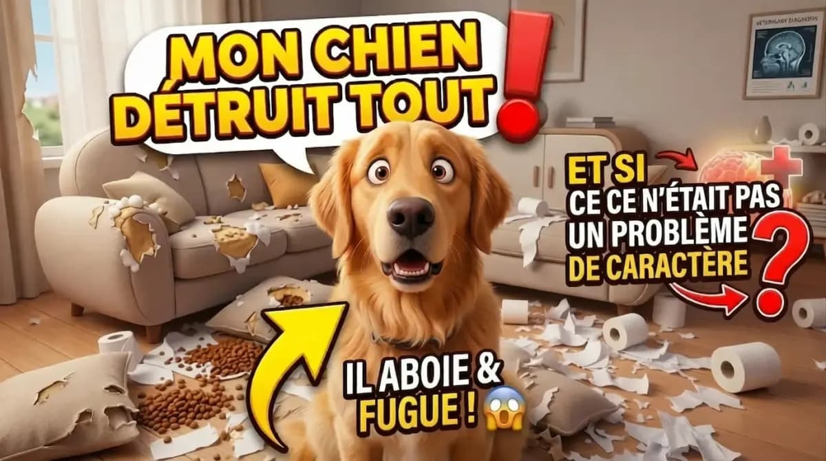 Ce comportement que tu crois "normal" chez ton chien est souvent un signal d'alarme