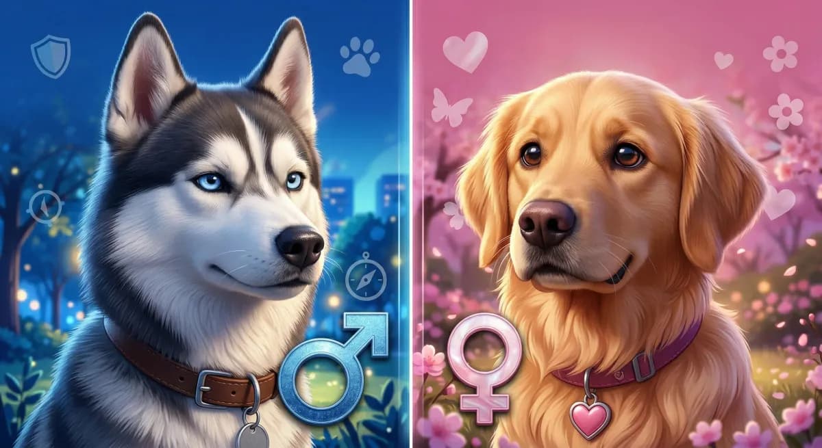 Chien mâle ou femelle : vraies différences et idées reçues