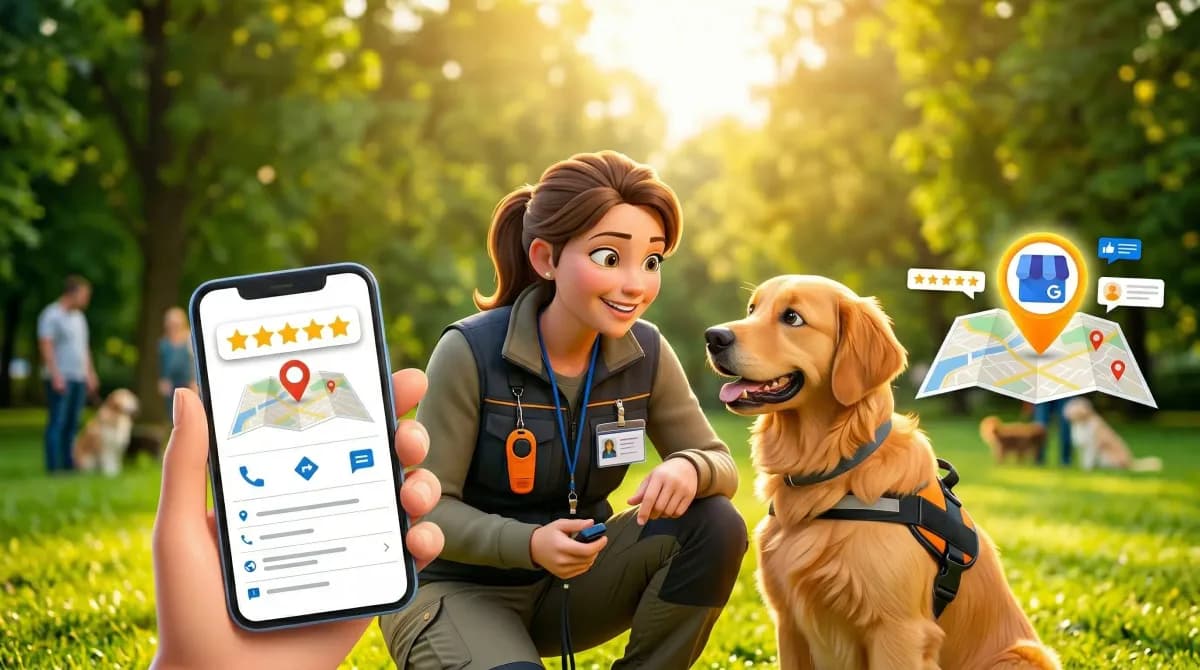 Comment optimiser sa fiche Google My Business quand on est éducateur canin