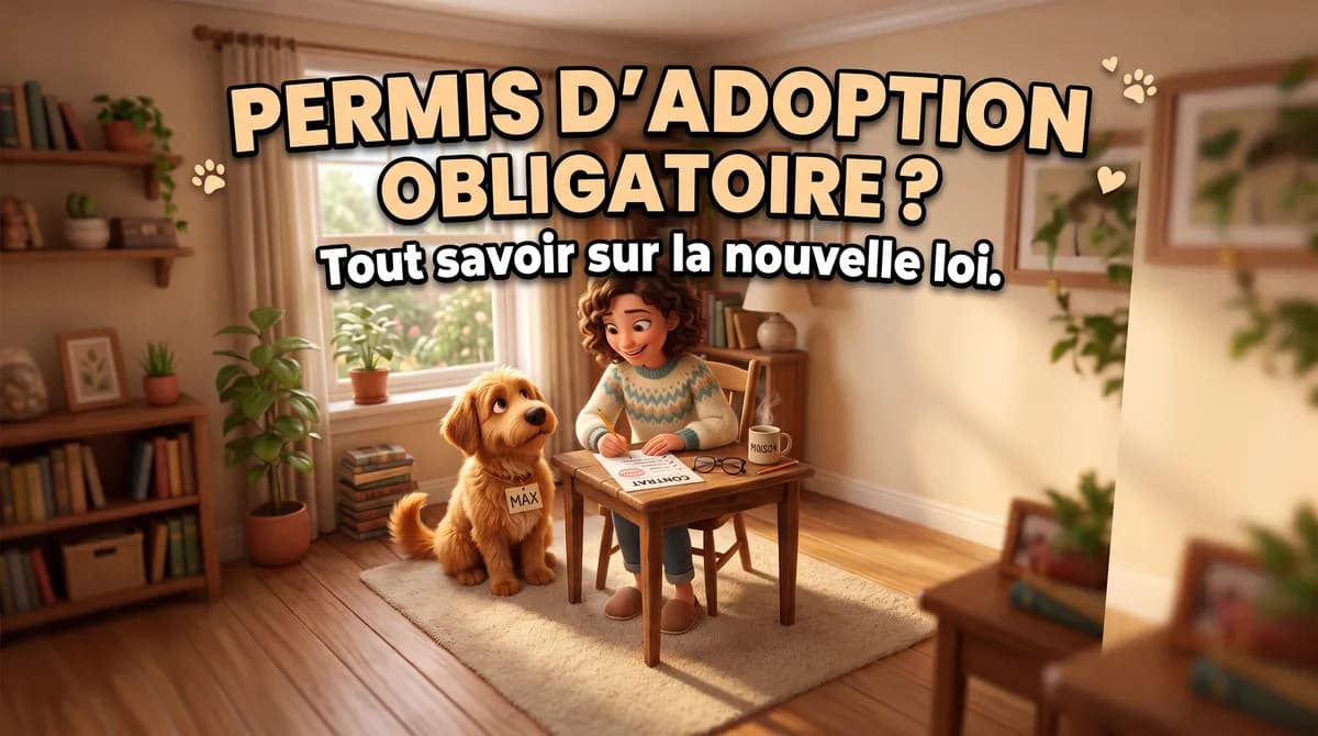 Permis d'adoption de chien : ce qui change vraiment